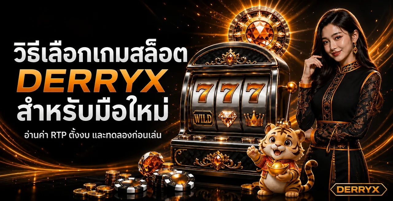 DERRYX วิธีเลือกเกมสล็อตสำหรับมือใหม่